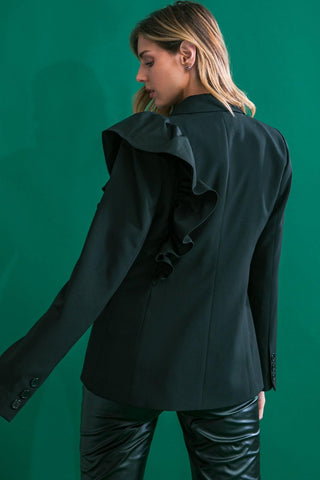 DRAMATIC DREAMS WOVEN JACKET - Glamourous Grace