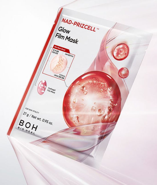 [BIO HEAL BOH] NAD-PRIZCELL Glow Film Mask 27g X 18ea - Glamourous Grace