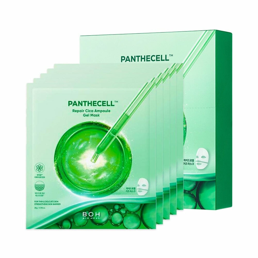 [BIO HEAL BOH] Panthecell Repair Cica Ampoule Gel Mask Sheet 5P - Glamourous Grace