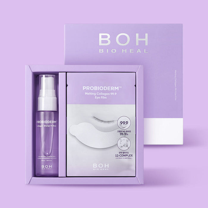 [BIO HEAL BOH] Probioderm Melting Collagen 99.9 Eye Film 28 Sheets (+Collagen Water Mist 30ml) Set - Glamourous Grace