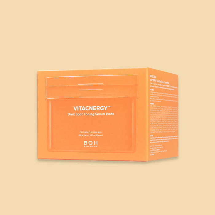 [BIO HEAL BOH] VITACNERGY Dark Spot Toning Serum Pads 280g/70ea - Glamourous Grace