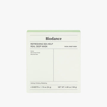 Biodance Refreshing Sea Kelp Real Deep Mask 34g X 4ea - Glamourous Grace
