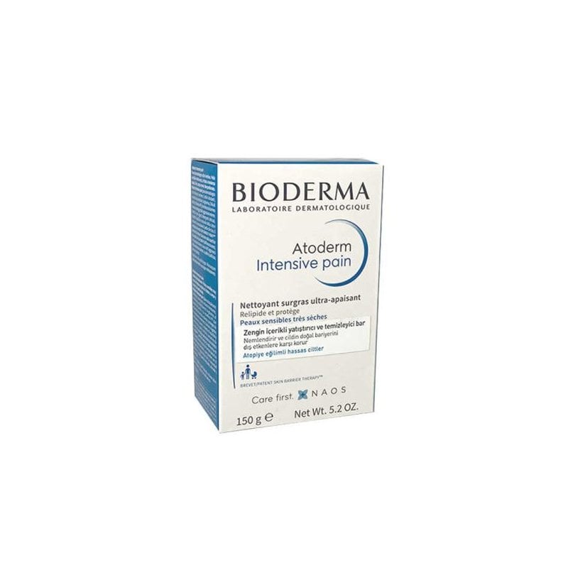 Bioderma Atoderm Pain Cleansing Bar 150g - Gentle Hypoallergenic Cleanser for Dry Sensitive Skin - Glamourous Grace