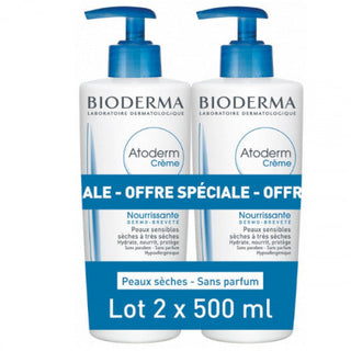 Bioderma Atoderm Moisturizing Cream Duo Pack