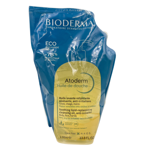 Bioderma Atoderm Shower Oil ECO Refill