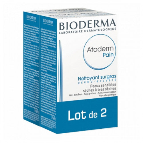 Bioderma Atoderm Surgras Cleansing Bar Set of 2