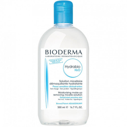 Bioderma Hydrabio H2O Micellar Cleansing Solution for Dehydrated Skin