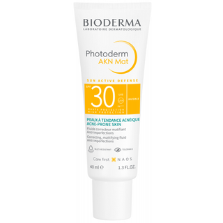 Bioderma Photoderm AKN Mat SPF 30 Mattifying Sunscreen Fluid