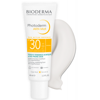Bioderma Photoderm AKN Mat SPF 30 Mattifying Sunscreen Fluid
