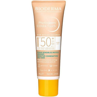 Bioderma Mineral Sunscreen with Coverage SPF50+ Light 40g - Tinted Non-Comedogenic Matte Finish Sun Protection - Glamourous Grace