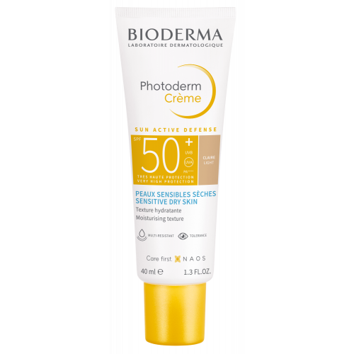 Bioderma Photoderm SPF 50+ Light Tint Cream for Dry Sensitive Skin