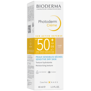 Bioderma Photoderm SPF 50+ Light Tint Cream for Dry Sensitive Skin