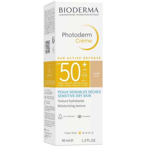Bioderma Photoderm SPF 50+ Light Tint Cream for Dry Sensitive Skin