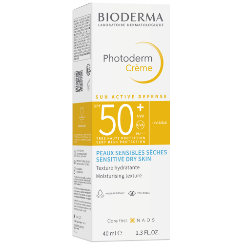 Bioderma Photoderm Invisible Cream SPF 50+ for Dry Sensitive Skin