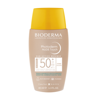 Bioderma Photoderm Nude Mineral SPF 50+ Golden Shade Tinted Sunscreen