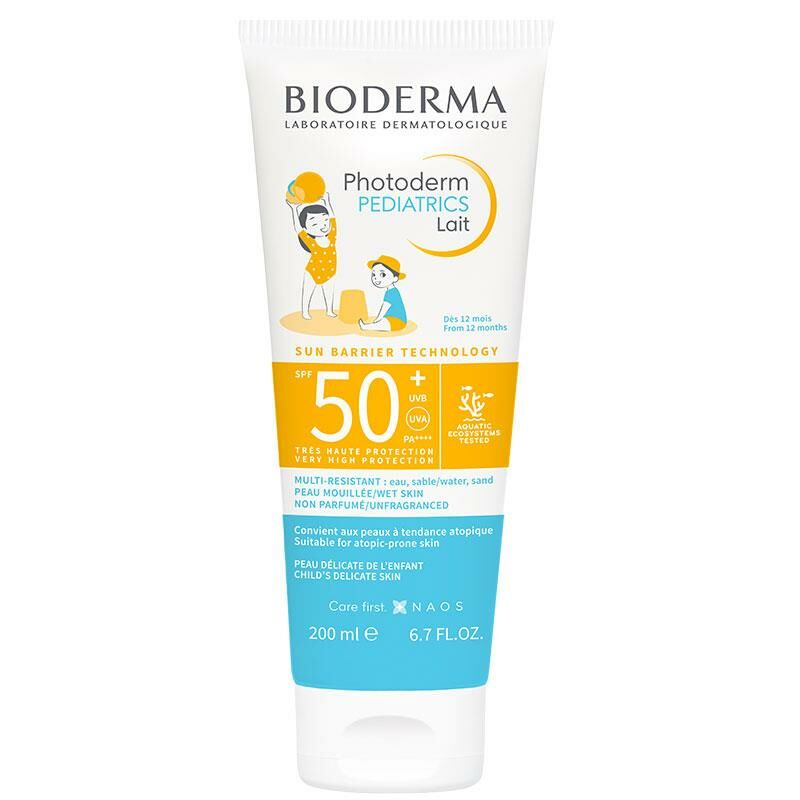 Bioderma Photoderm Pediatrics Lait SPF 50 + 200 ml - Glamourous Grace