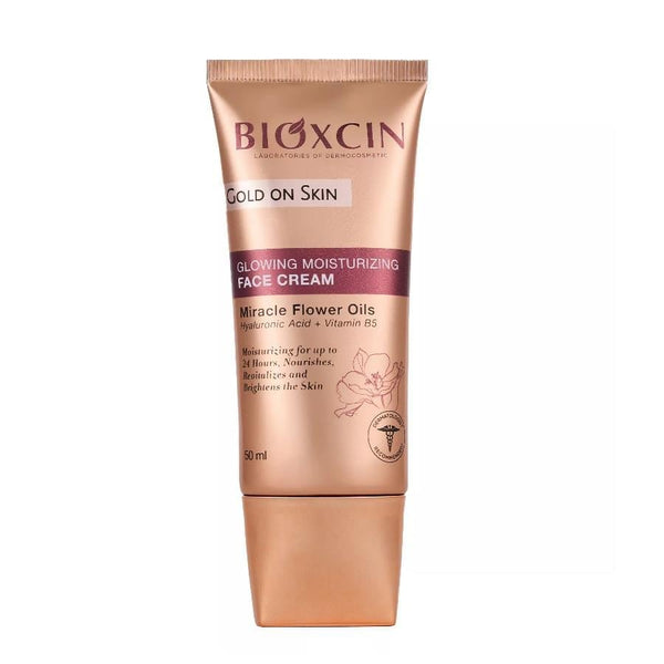 Bioxcin Gold On Skin Luminous Moisturizing Face Cream 50 ml - Glamourous Grace