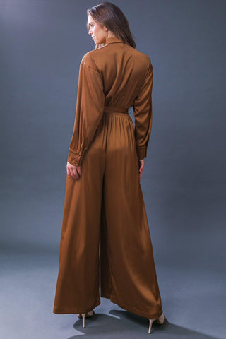 SIMPLY TRENDY WOVEN JUMPSUIT - Glamourous Grace
