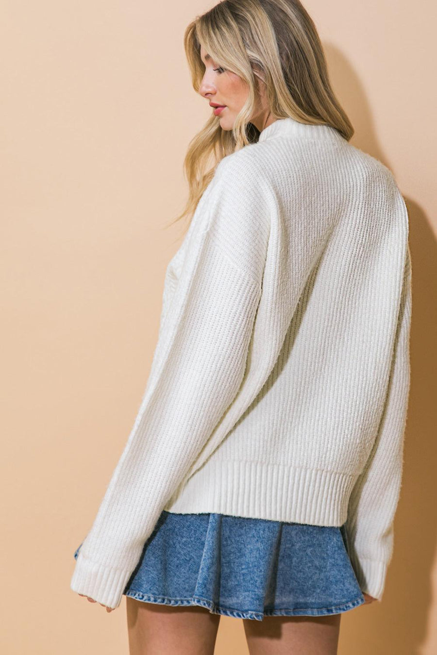 SIMPLE SOLUTIONS SWEATER TOP - Glamourous Grace
