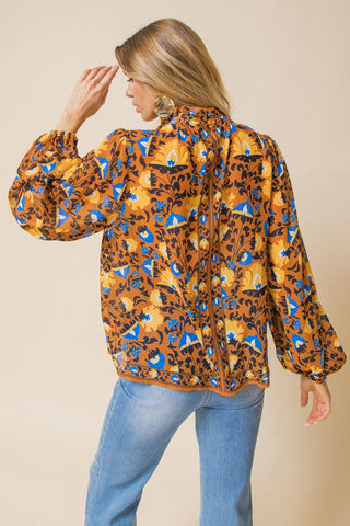 OVERTHINKING IT WOVEN TOP - Glamourous Grace