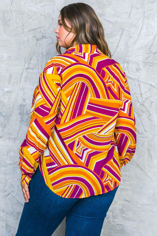 LIVELY CHAM WOVEN TOP - Glamourous Grace