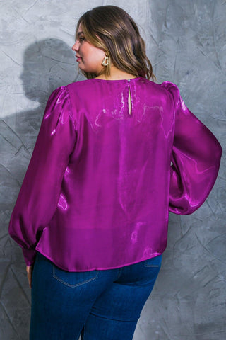 OUTING LIGHT WOVEN TOP - Glamourous Grace