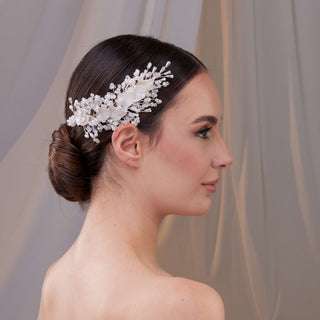 Set of Two Resin Flower Hair Vines - Glamourous Grace