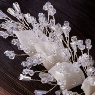 Set of Two Resin Flower Hair Vines - Glamourous Grace