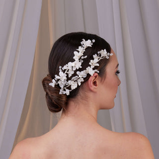 Set of Two Flower Hair Vines - Glamourous Grace