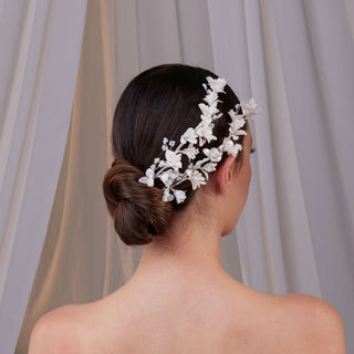 Set of Two Flower Hair Vines - Glamourous Grace