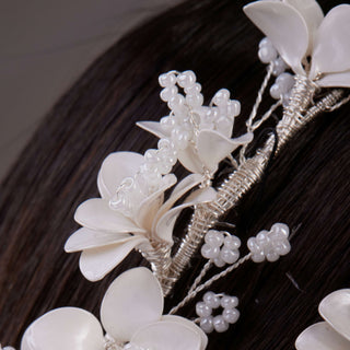 Set of Two Flower Hair Vines - Glamourous Grace