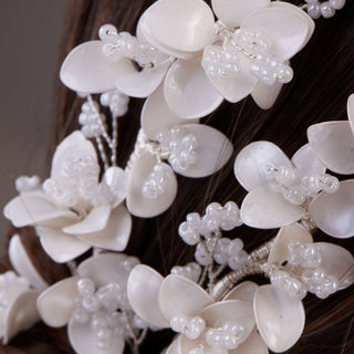 Set of Two Flower Hair Vines - Glamourous Grace