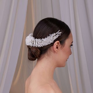 Pearl Bridal Hair Band - Glamourous Grace