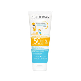 Bioderma Photoderm Pediatrics Lait SPF 50+ Children's Sunscreen Lotion - Gentle, Non-Irritating, High Sun Protection for Kids - Glamourous Grace