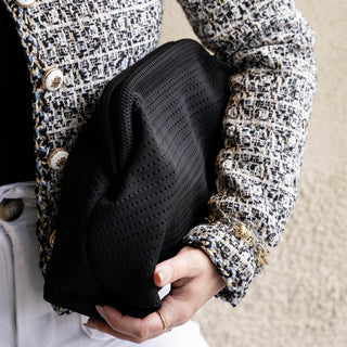 The Black Everywhere Clutch - Glamourous Grace