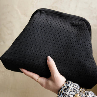 The Black Everywhere Clutch - Glamourous Grace
