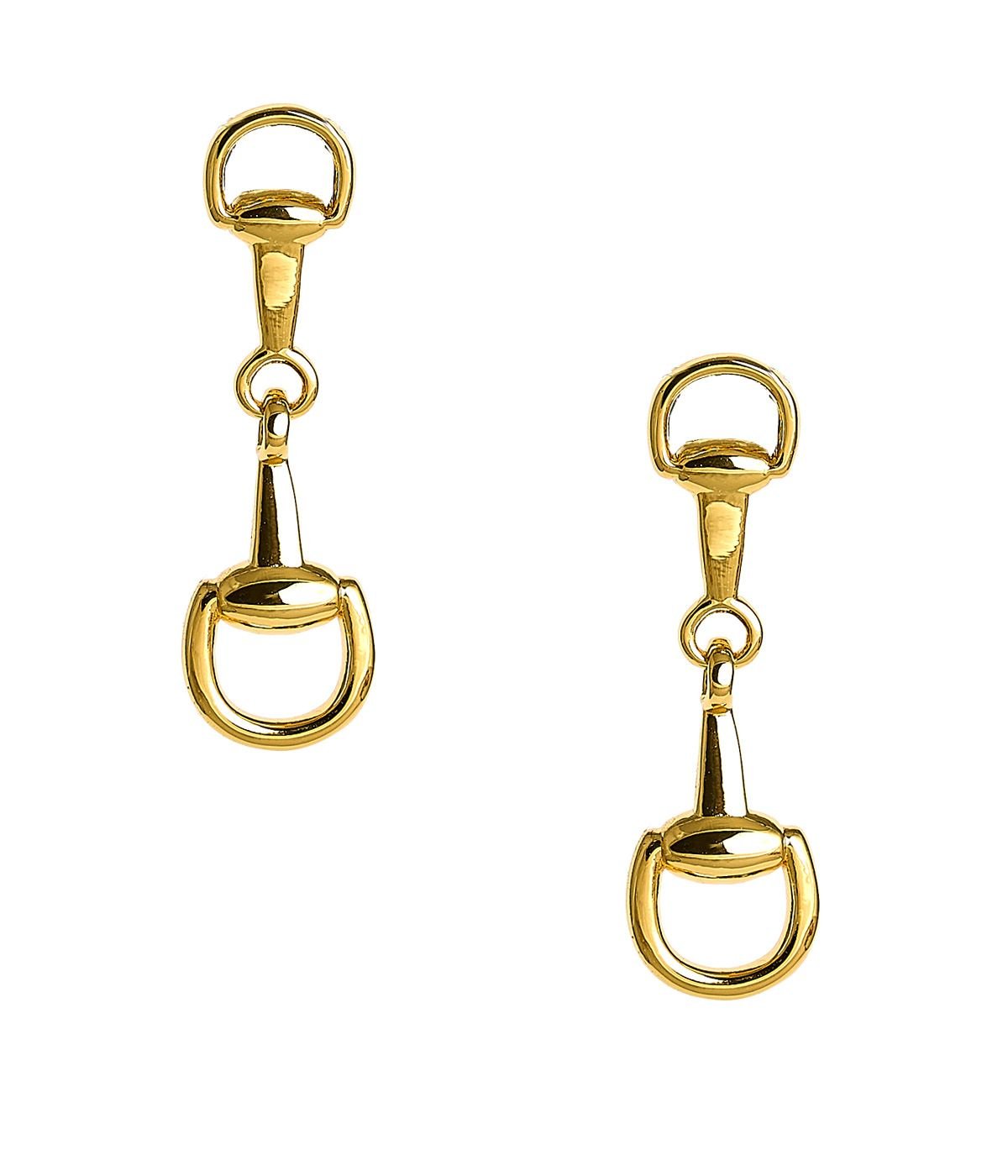 Blair Small Snaffle Bit Earring - Glamourous Grace