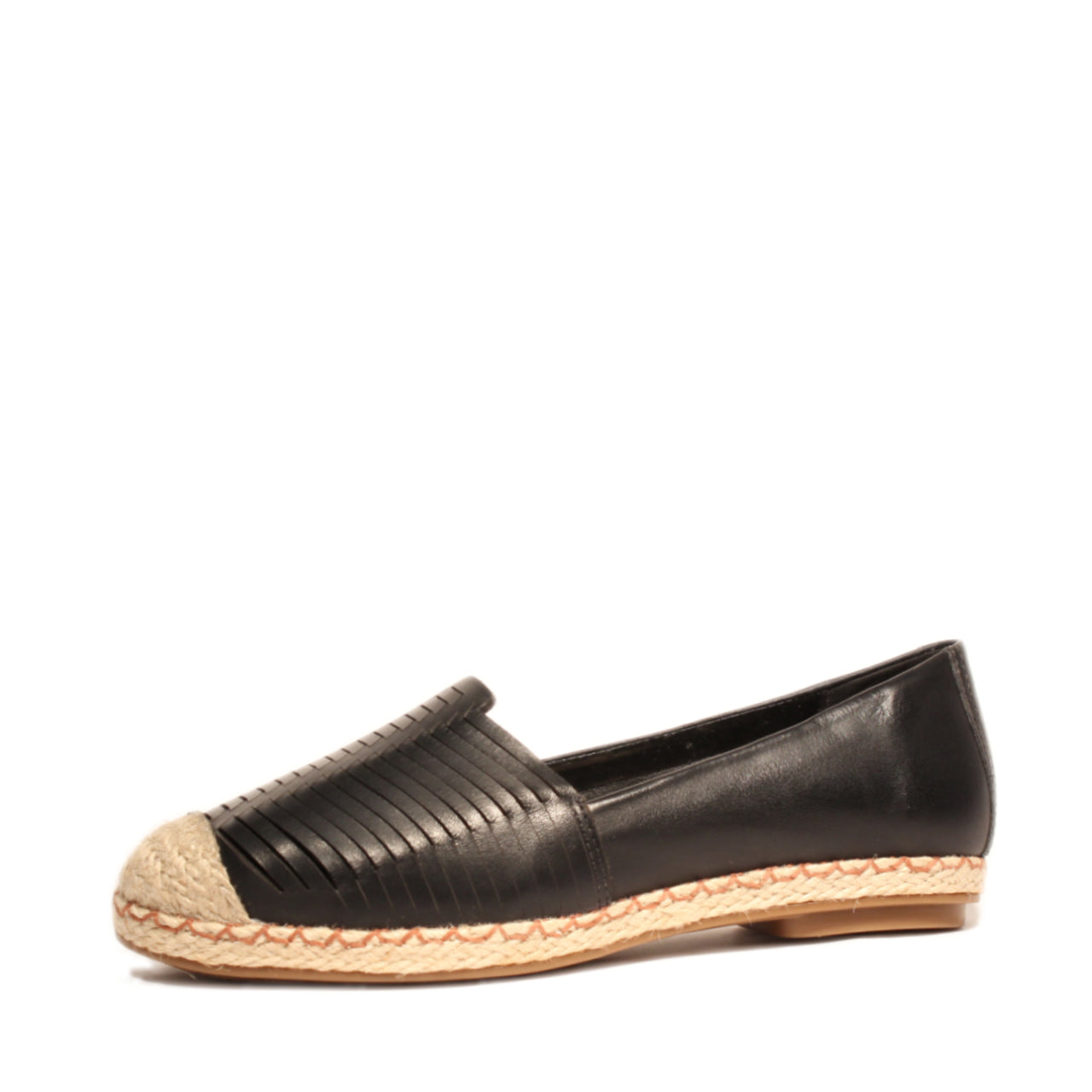 Blanch Leather Espadrilles - Glamourous Grace