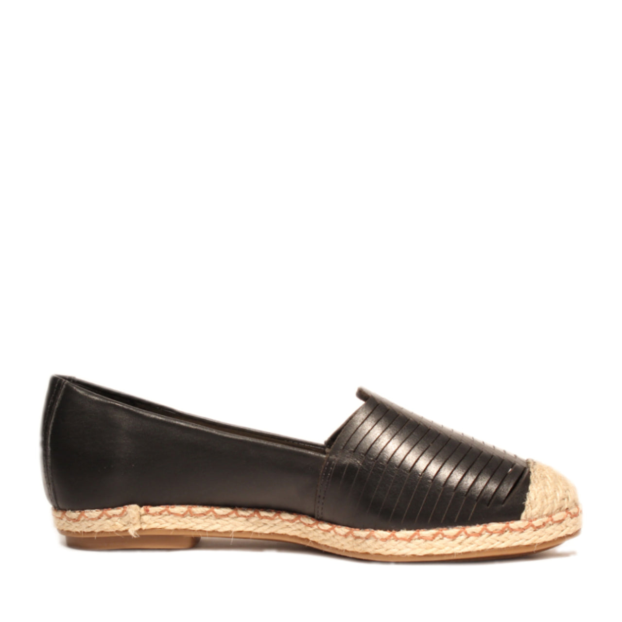 Blanch Leather Espadrilles - Glamourous Grace