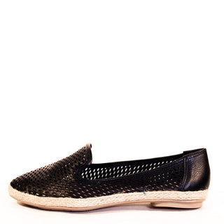 Blast Woven Leather Loafers - Glamourous Grace