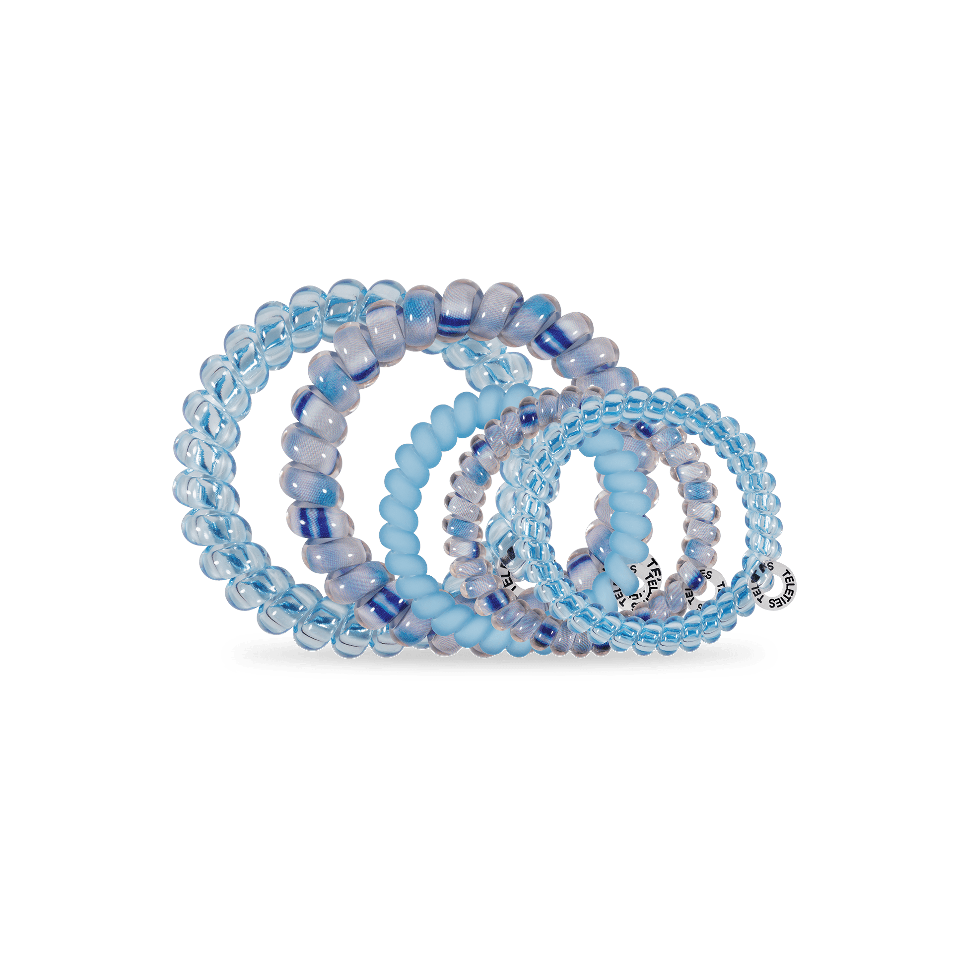 Blue Lagoon Mix Pack Hair Ties - Glamourous Grace