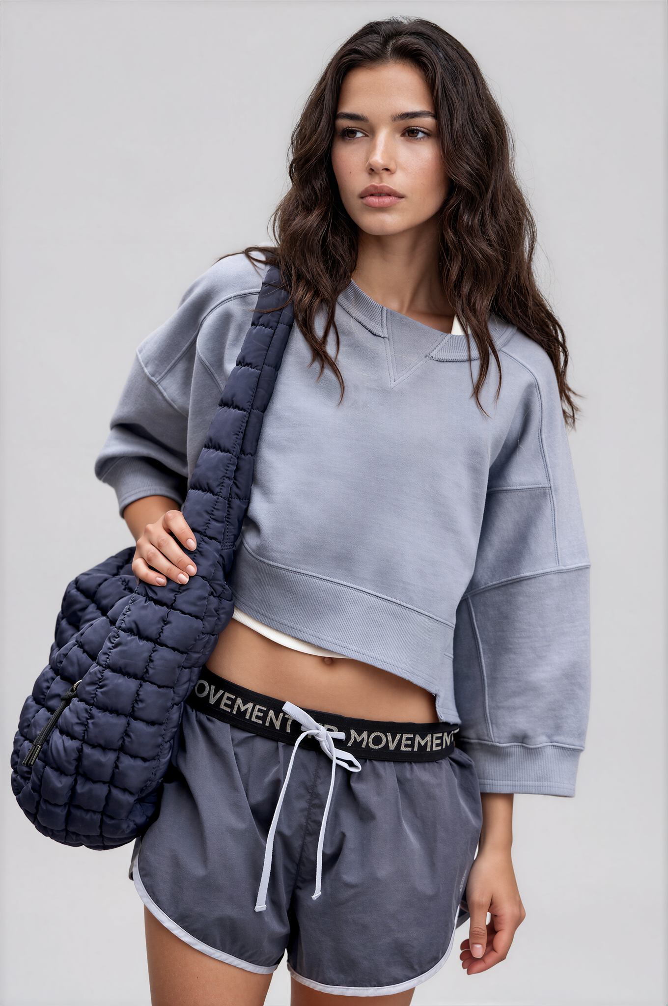 Intercept Pullover Blue Ash
