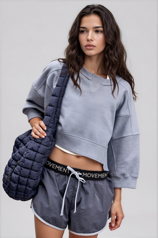 Intercept Pullover Blue Ash
