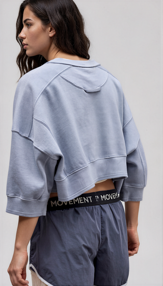 Intercept Pullover Blue Ash