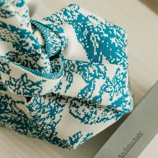 The Palm Beach Blue Handbag - Glamourous Grace