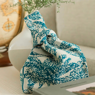 The Palm Beach Blue Handbag - Glamourous Grace