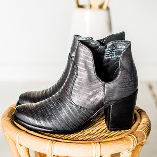 Blurred Lines Ankle Boot in Black - Glamourous Grace