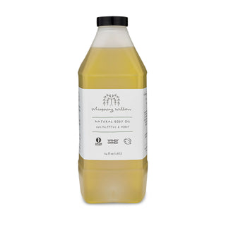 Eucalyptus & Mint Body Oil Bulk Refill - Glamourous Grace