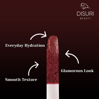 DISURI Beauty Liquid Lipstick - Berry Temptation (11)