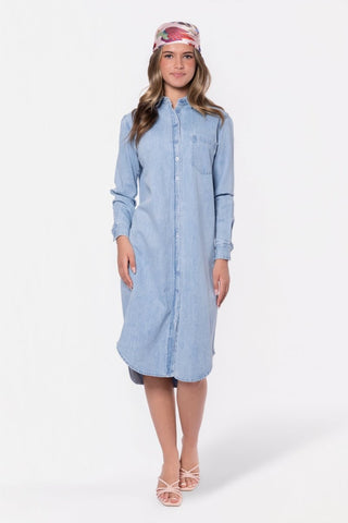 Bonnie Dress 42" (Blue)